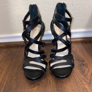 Jessica Simpson black heels!
